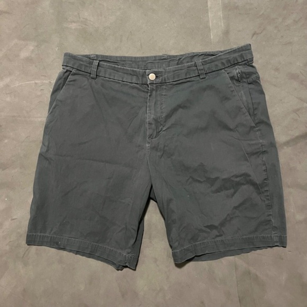 Lululemon Commission Shorts Mens 36 Navy‎ Blue 9" Inseam Active Golf